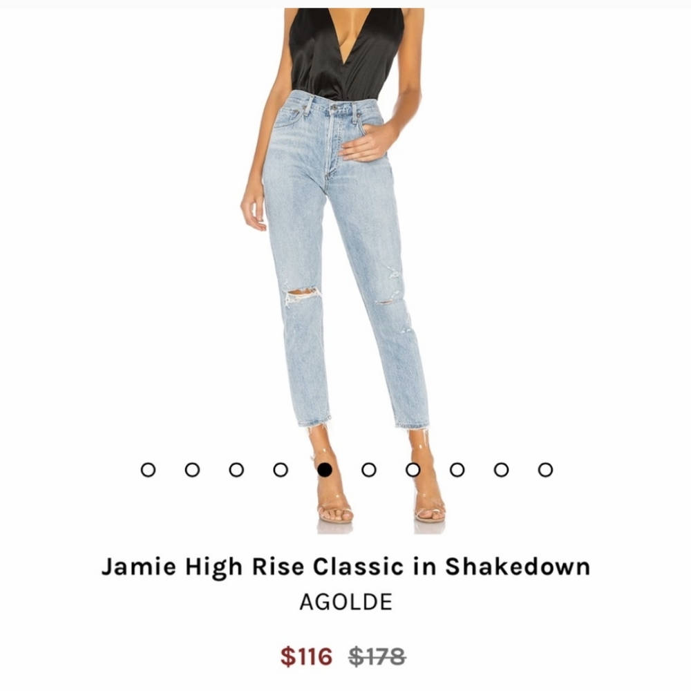 AGOLDE jeans Jamie size 24